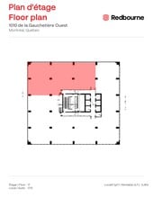 1010 Rue De La Gauchetière O, Montréal, QC for lease Floor Plan- Image 1 of 1