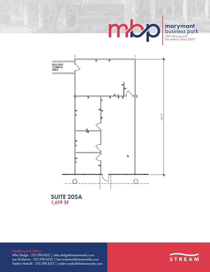 2391 NE Loop 410, San Antonio, TX for lease Floor Plan- Image 1 of 1