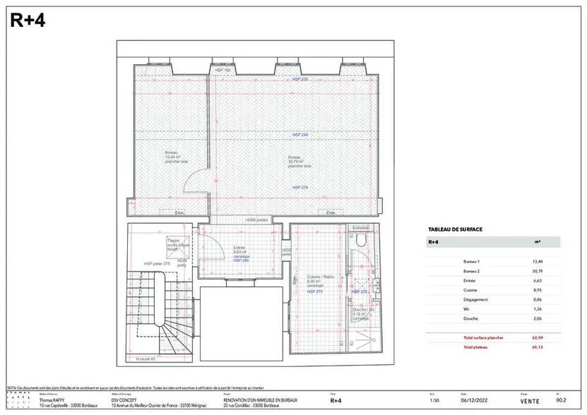 Retail in Bordeaux for lease - Floor Plan - Image 3 of 14