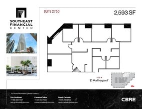 200 S Biscayne Blvd, Miami, FL for lease Site Plan- Image 1 of 7