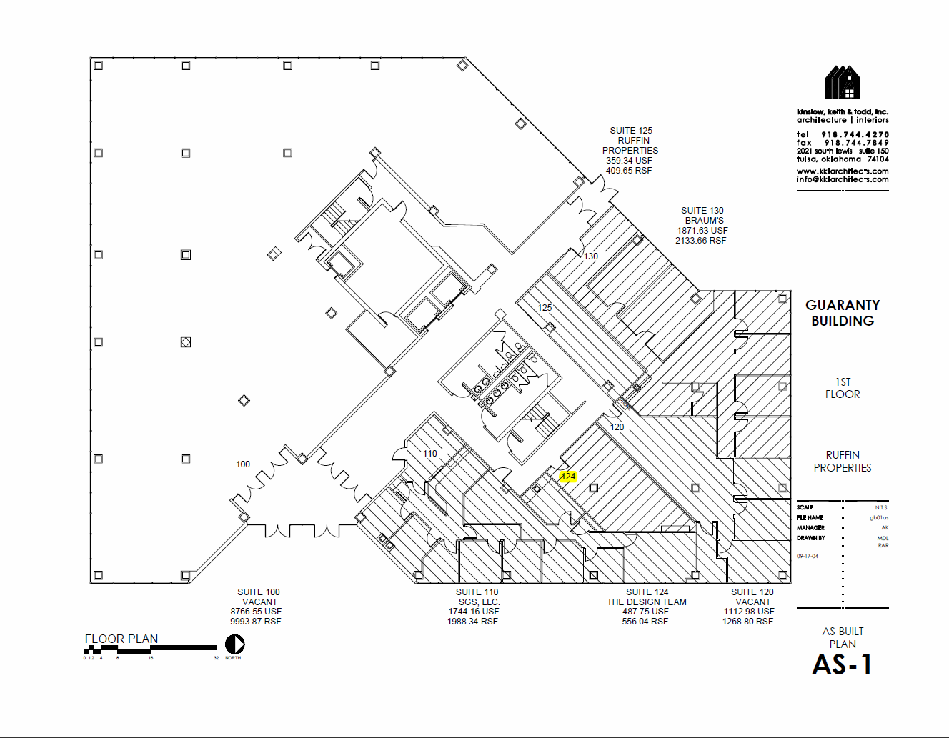 10159 E 11th St, Tulsa, OK for lease Floor Plan- Image 1 of 7