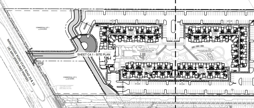 7445 Narcoossee Road, Orlando, FL for lease - Site Plan - Image 2 of 2