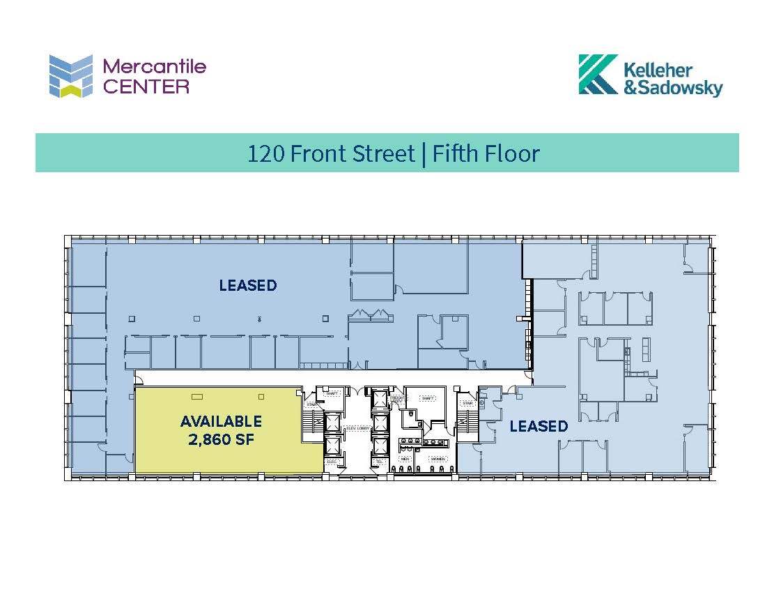 100 Front St, Worcester, MA for lease Floor Plan- Image 1 of 1