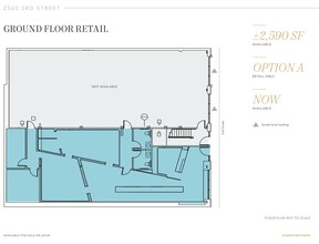 2360 3rd St, San Francisco, CA for lease Floor Plan- Image 1 of 5