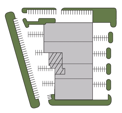 11111-11125 Zodiac Ln, Dallas, TX for sale - Site Plan - Image 1 of 1