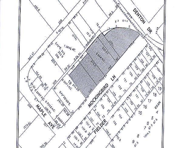 2703 W Mockingbird Ln, Dallas, TX for lease - Plat Map - Image 2 of 4