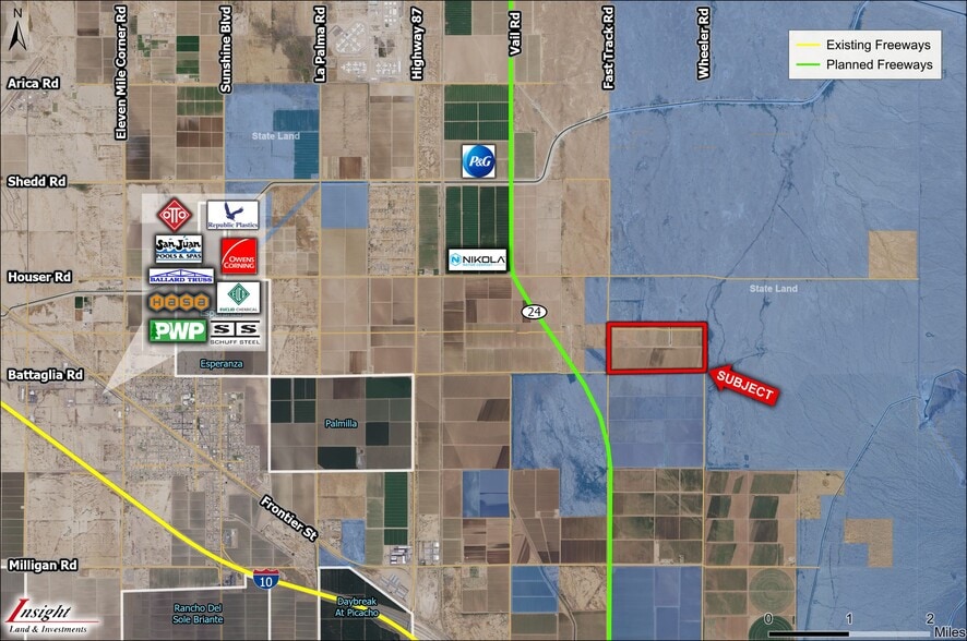 Battaglia, Eloy, AZ for sale - Aerial - Image 2 of 3