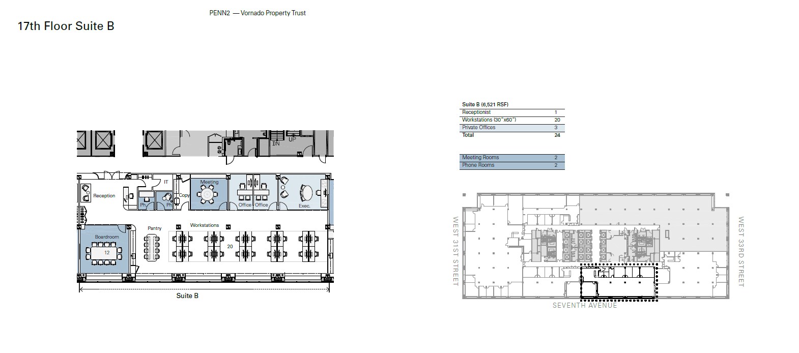 PENN 2, New York, NY for lease Floor Plan- Image 1 of 10