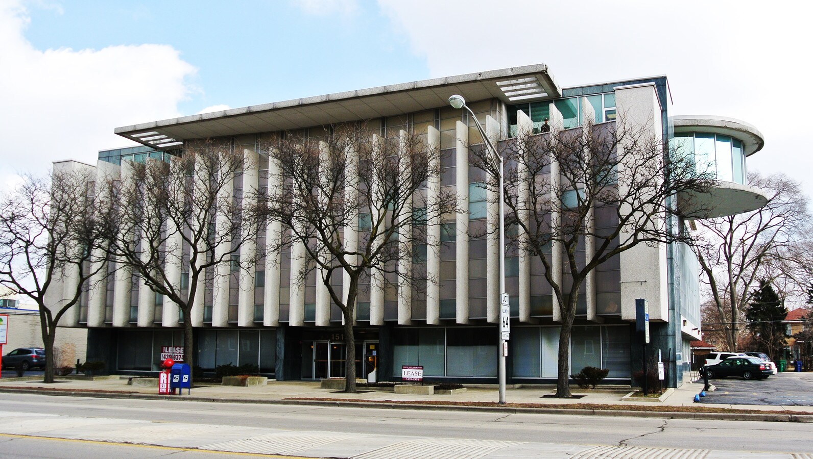 West side-main entrance