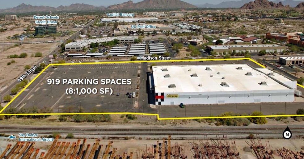 317 S 48th St, Phoenix, AZ for lease - Aerial - Image 2 of 8