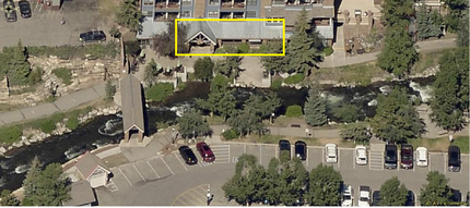 100 S Park Ave, Breckenridge, CO - aerial  map view