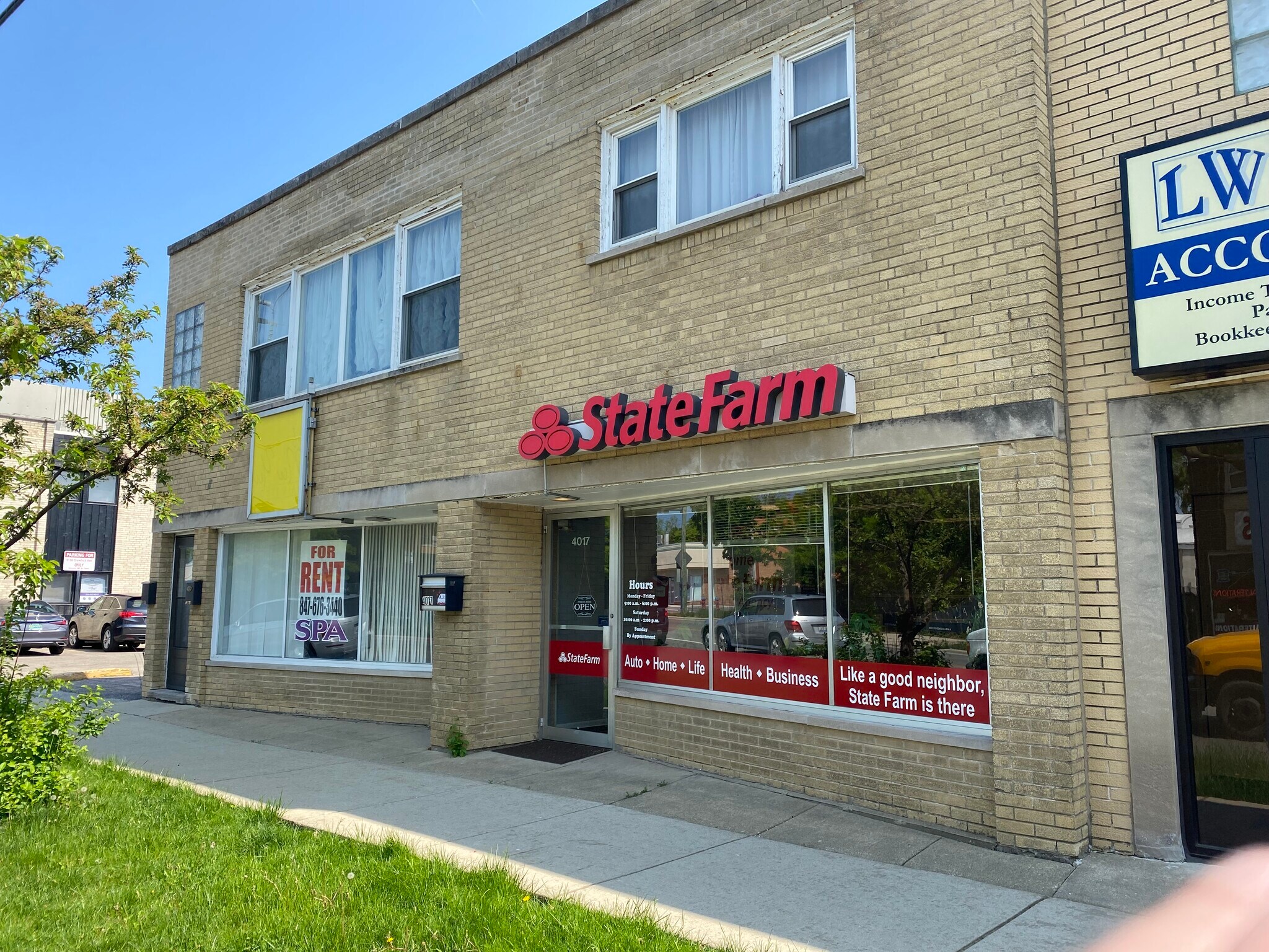 4013-4017 Church St, Skokie, IL for lease Building Photo- Image 1 of 7