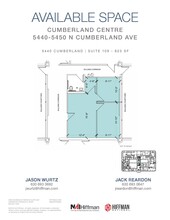 5440 N Cumberland Ave, Chicago, IL for lease Floor Plan- Image 1 of 1