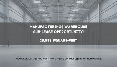 MANUFACTURING / WAREHOUSE SUBLEASE OPPORTUNITY, Elkhart, IN for lease Building Photo- Image 1 of 1