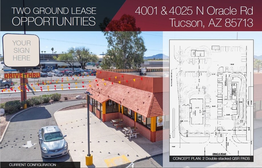 4001 N Oracle Rd, Tucson, AZ for lease - Building Photo - Image 1 of 5
