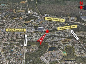 E State Road 434, Winter Springs, FL - aerial  map view - Image1