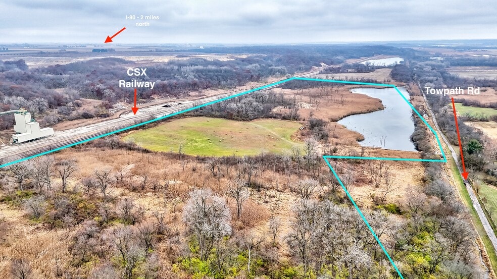 0 Towpath rd, North Utica, IL for sale - Aerial - Image 2 of 8
