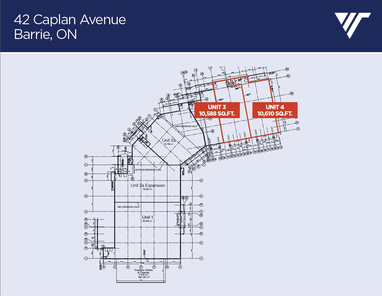 42 Caplan Ave, Barrie, ON for lease Floor Plan- Image 1 of 1