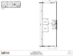 500 Fentress Blvd, Daytona Beach, FL for lease Site Plan- Image 1 of 11