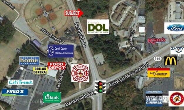 275 Northside Dr, Carrollton, GA for sale - Primary Photo - Image 1 of 1