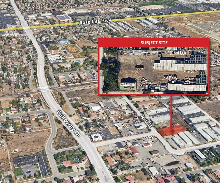 1628 Art St, Bakersfield, CA for sale - Aerial - Image 1 of 7