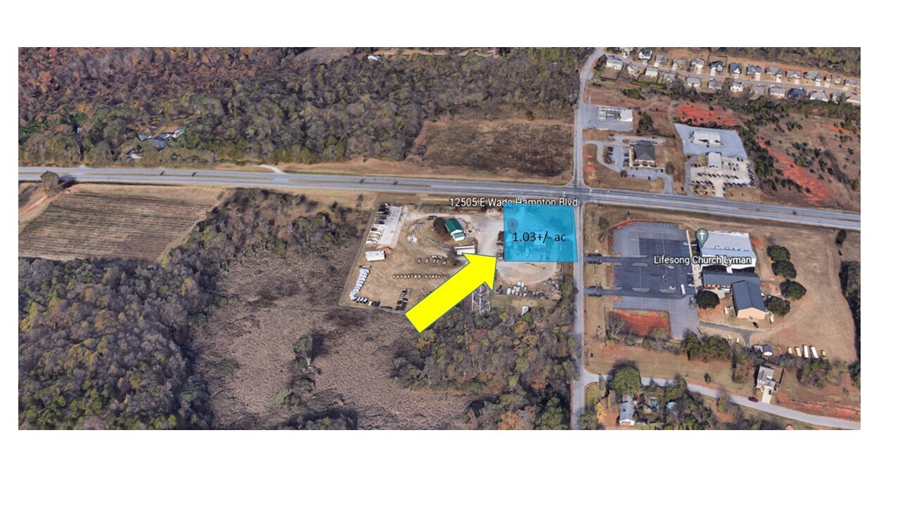 E. Wade Hampton Boulevard, Duncan, SC for sale Aerial- Image 1 of 1