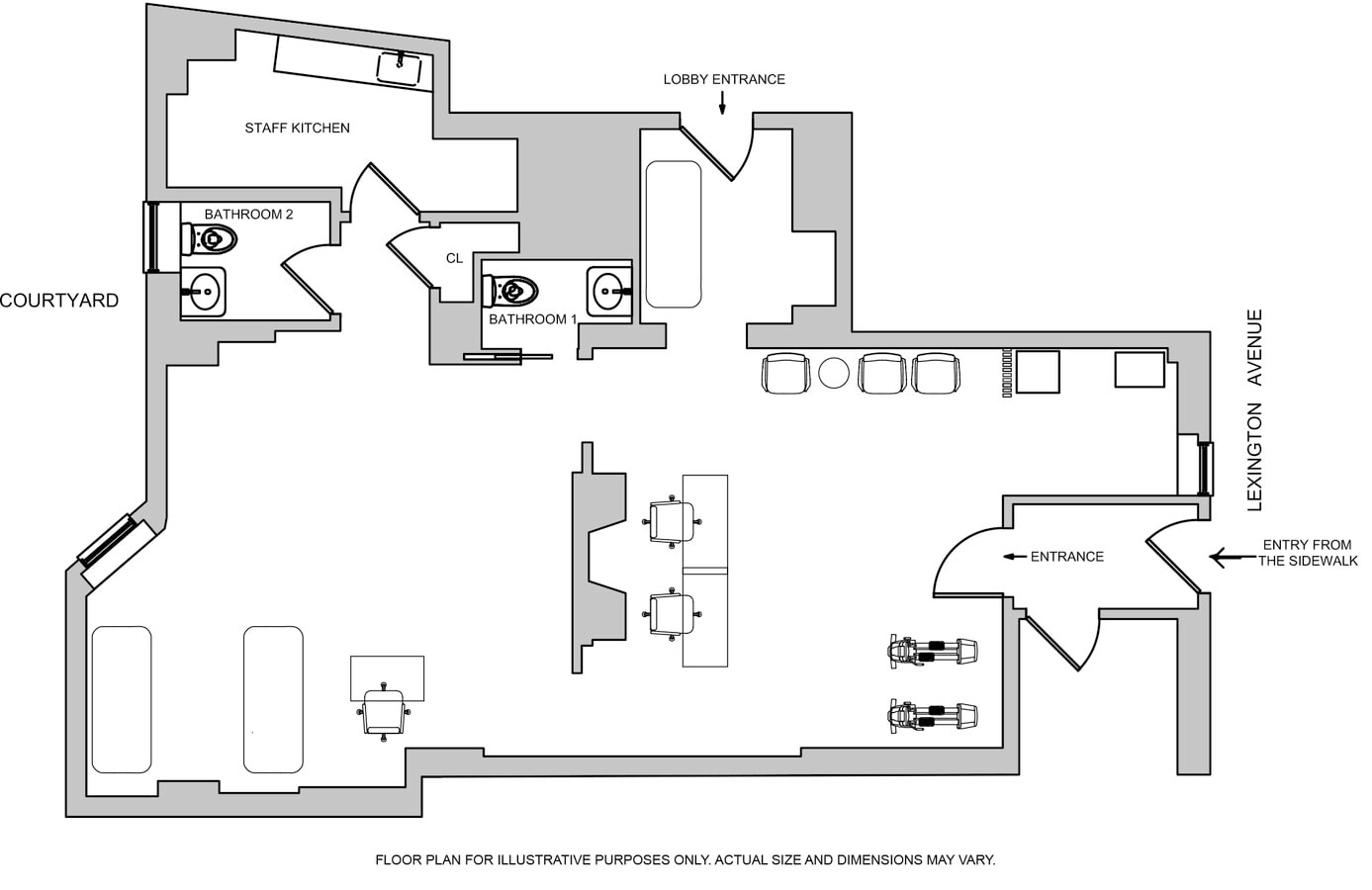 901-903 Lexington Ave, New York, NY 10065 - Unit B -  - Floor Plan - Image 1 of 12