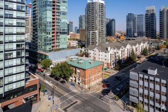 1316 1 St SW, Calgary, AB - AERIAL  map view