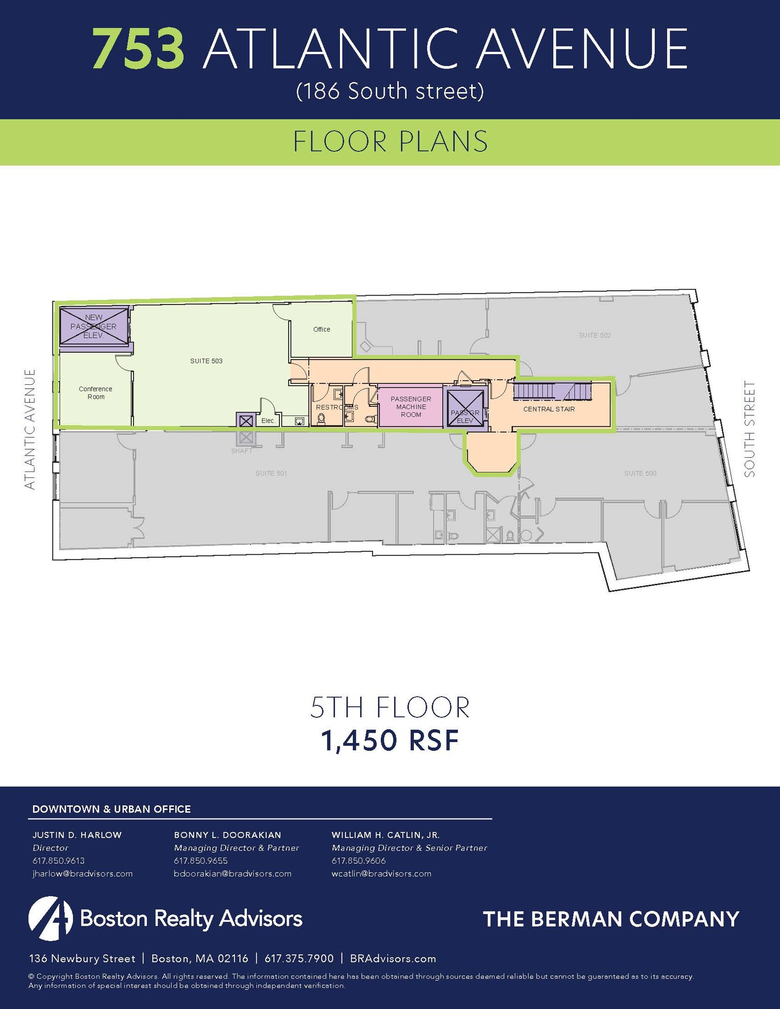 186 South St, Boston, MA for lease Floor Plan- Image 1 of 1