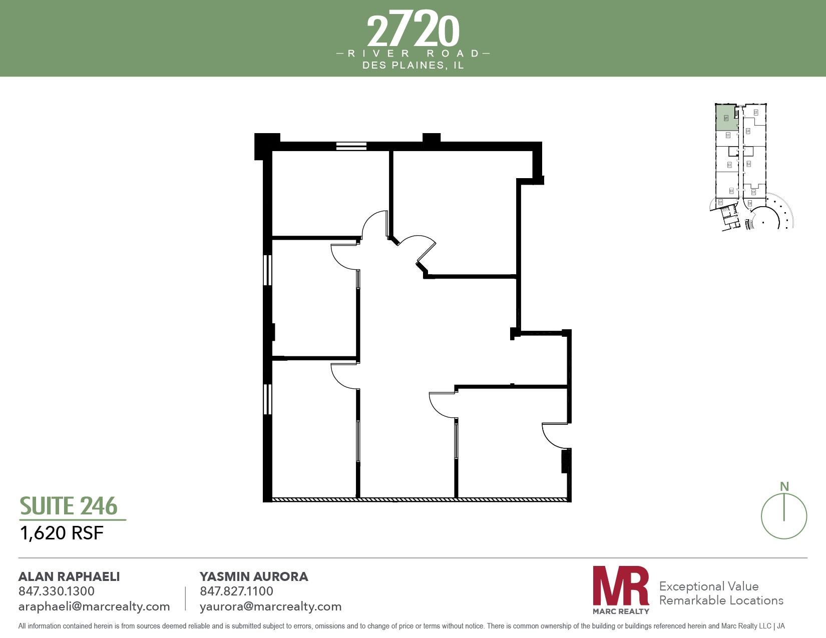 2720 S River Rd, Des Plaines, IL for sale Floor Plan- Image 1 of 1