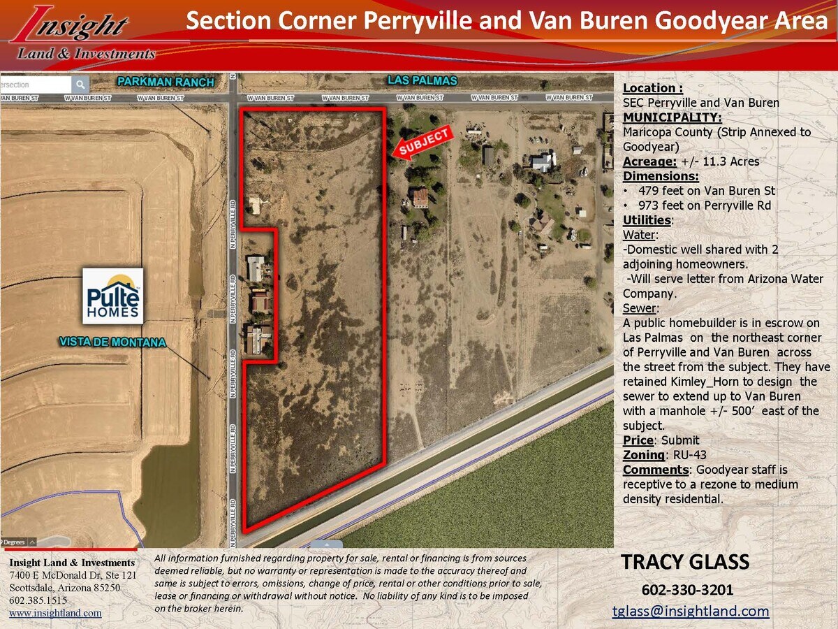 219 N Perryville Rd, Goodyear, AZ 85338 Land for Sale