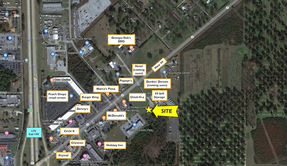402 Highway 49, Byron, GA for lease - Building Photo - Image 1 of 2
