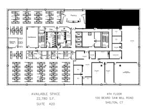100 Beard Sawmill Rd, Shelton, CT for lease Floor Plan- Image 1 of 1