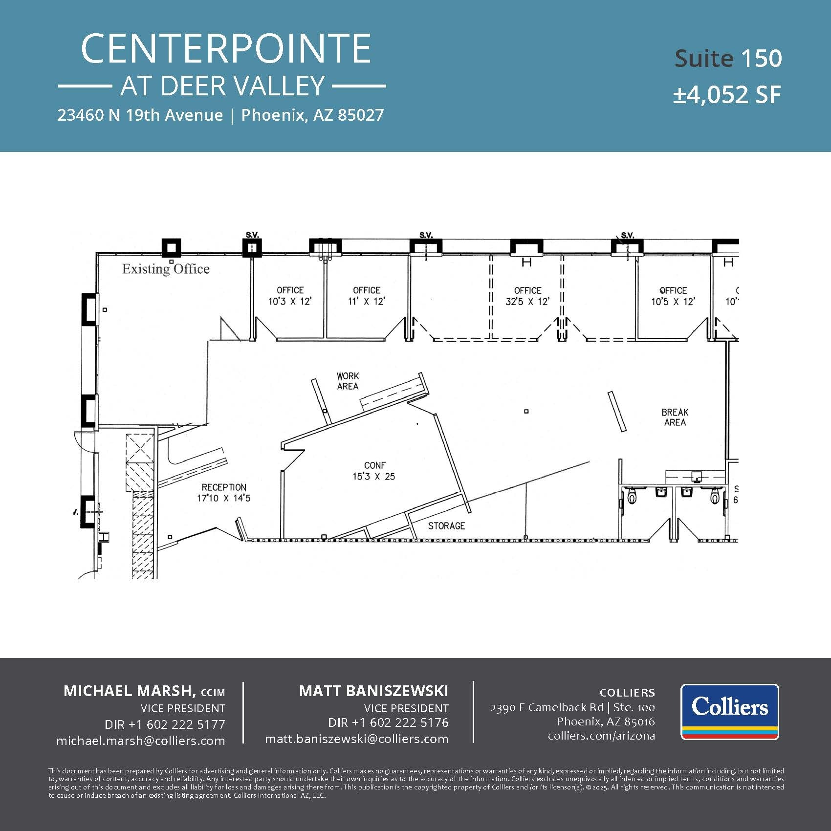 1930 W Pinnacle Peak Rd, Phoenix, AZ for lease Floor Plan- Image 1 of 1