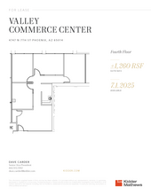 4745 N 7th St, Phoenix, AZ for lease Floor Plan- Image 1 of 1