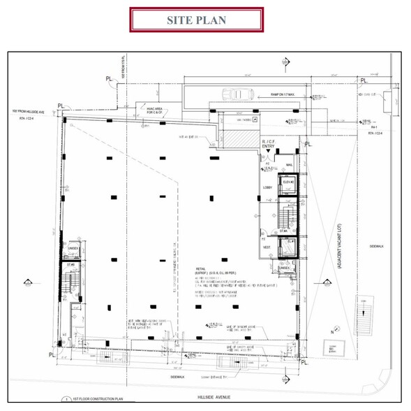 179-30-36 Hillside Ave, Jamaica, NY for lease - Site Plan - Image 2 of 3