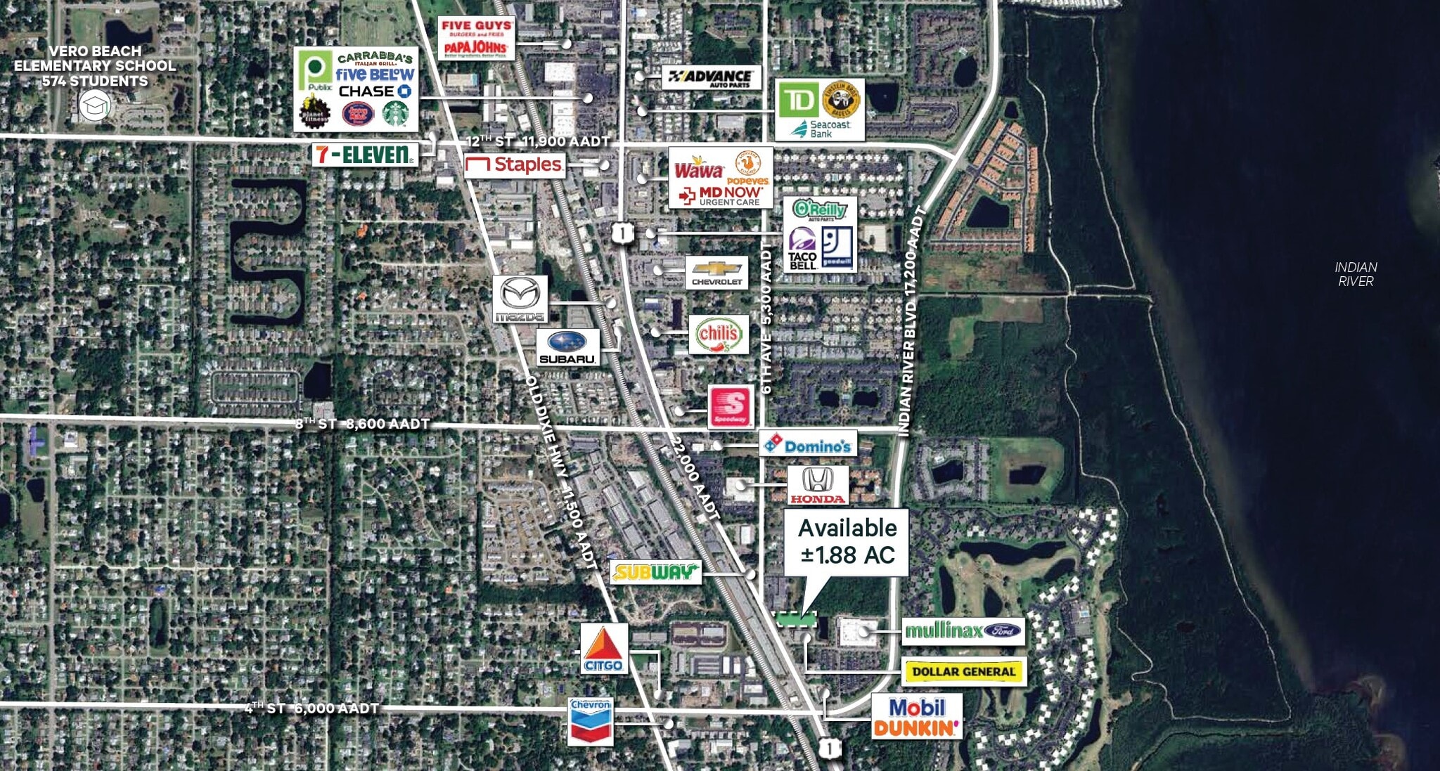 590 U.S. Rte 1, Vero Beach, FL for lease Primary Photo- Image 1 of 2