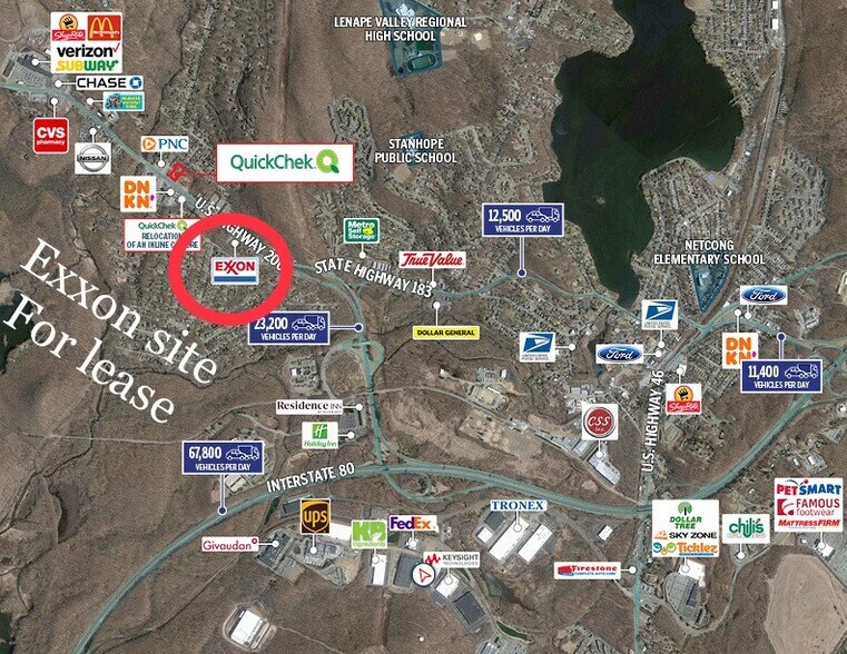 Route 206 Nj Map 1 Route 206, Stanhope, Nj 07874 | Loopnet