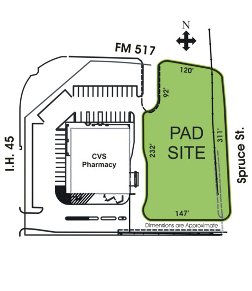 100 FM 517 Rd E, Dickinson, TX for lease - Building Photo - Image 2 of 2