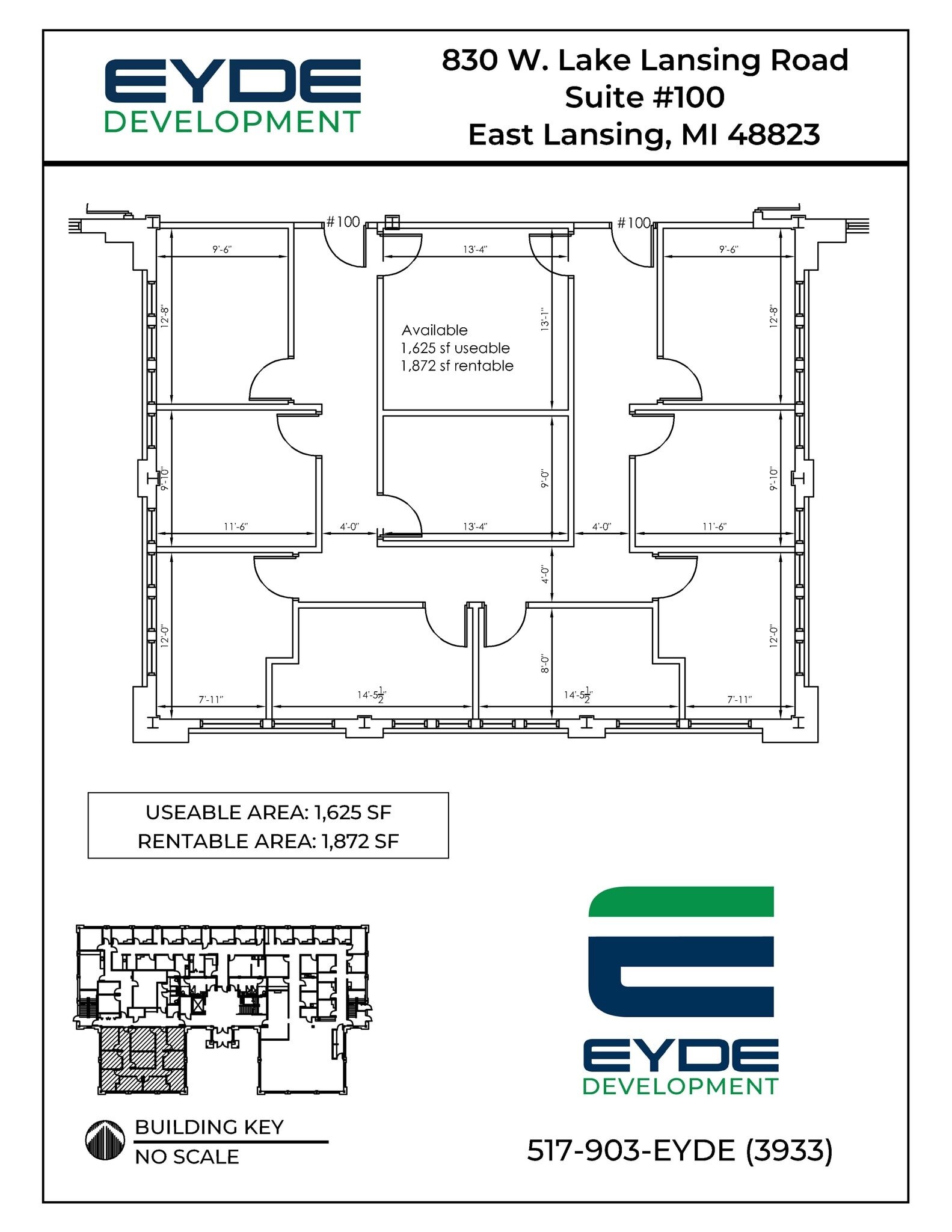 830 W Lake Lansing Rd, East Lansing, MI for lease Site Plan- Image 1 of 13