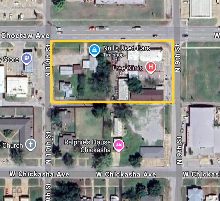 127 N 9th St, Chickasha, OK for sale Site Plan- Image 1 of 22