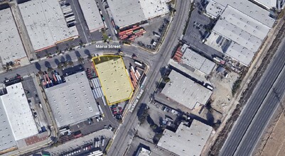 3144 E Maria St, Compton, CA - aerial  map view