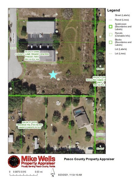Pasco County Gis Fl 18746 Titus Rd, Hudson, Fl 34667 | Loopnet