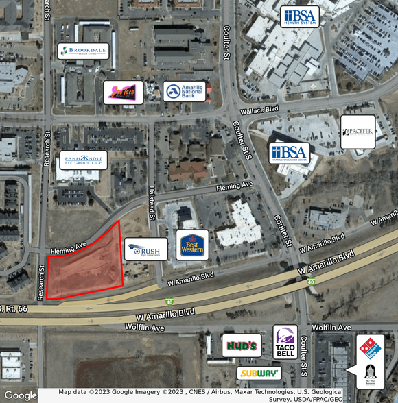 W Amarillo Blvd & Research St, Amarillo, TX for sale - Building Photo - Image 2 of 2