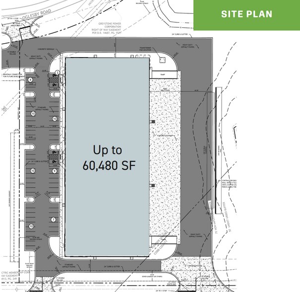 4775 Innovative Way, Powder Springs, GA for lease - Site Plan - Image 3 of 5