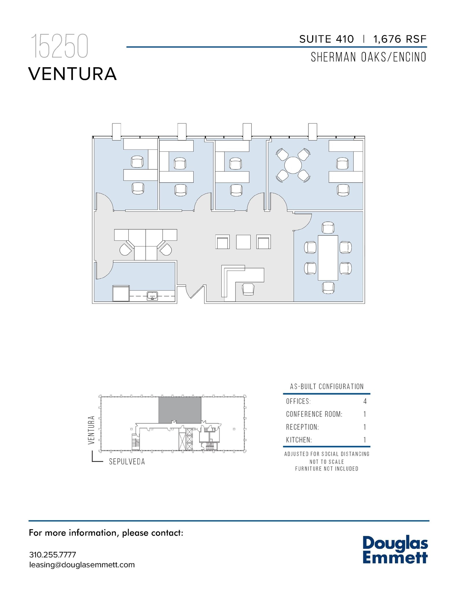 15250 Ventura Blvd, Sherman Oaks, CA for lease Floor Plan- Image 1 of 1