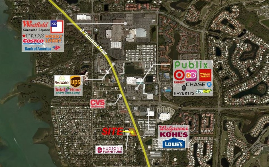 8756-8794 S Tamiami Trl, Sarasota, FL for lease - Building Photo - Image 3 of 4