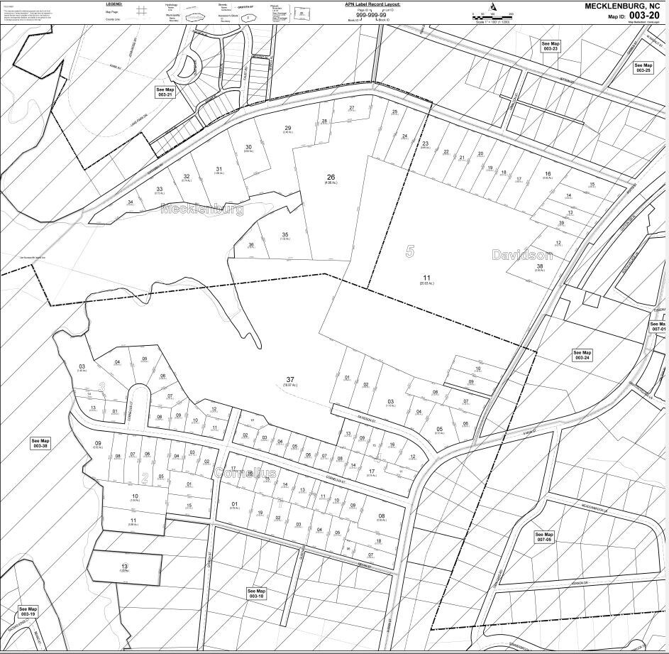 20823 N Main St, Cornelius, NC for sale Plat Map- Image 1 of 1