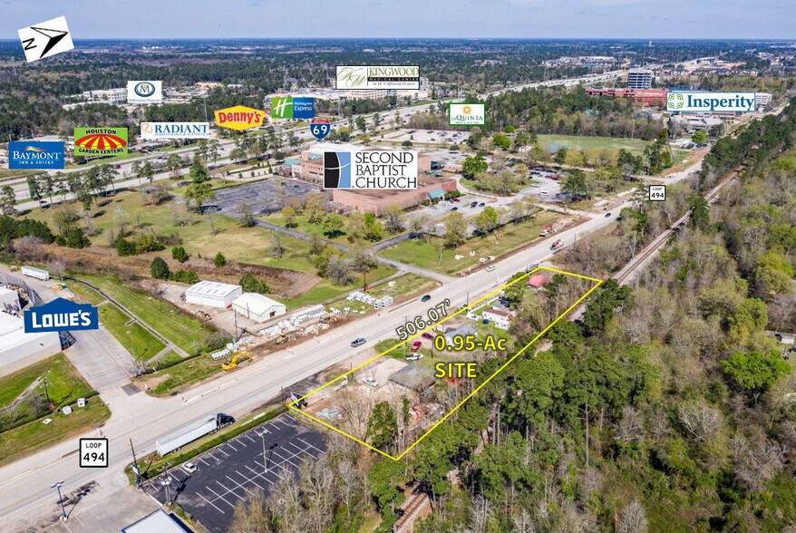 22722 Loop 494, Kingwood, TX 77339 Land for Sale