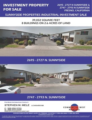 More details for 2747 N Sunnyside Ave, Fresno, CA - Industrial for Sale